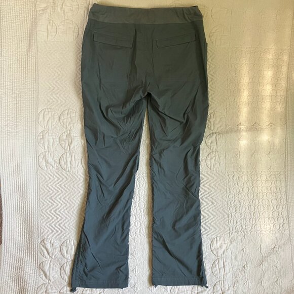 Royal Robbins Pants, Sz. M, Olive Green, pockets, adjustable length - Picture 5 of 16